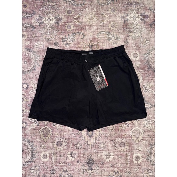 Spyder Other - Spyder Active Mens Black Performance Shorts SPM550A Quick Dry Stretch Large NWT